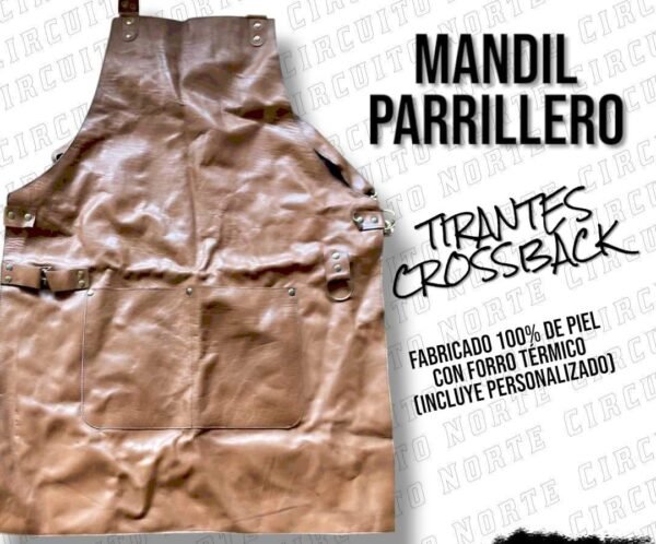 Mandil Parrillero Personalizado.