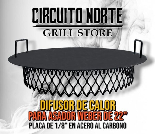 Difusor de Calor para Weber 22¨