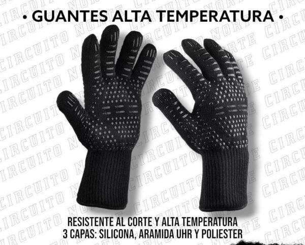 guantes de alta temperatura