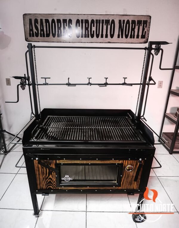 Asador con Ataúd Mod. Macareno Madera - Image 2